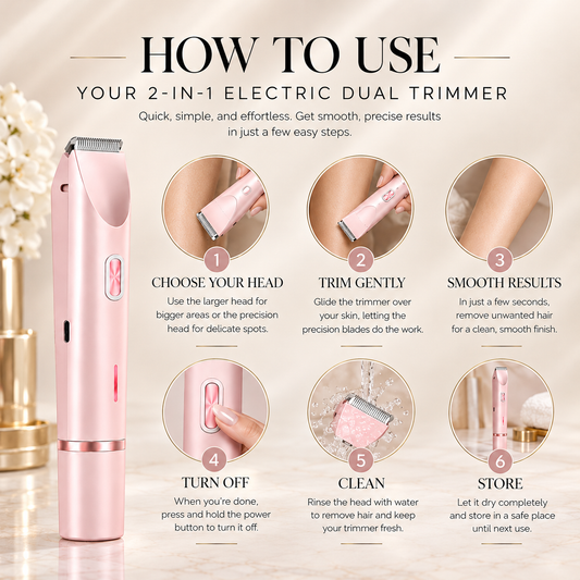 2-in-1 Bikini Dual Trimmer